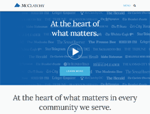 Tablet Screenshot of mcclatchy.com